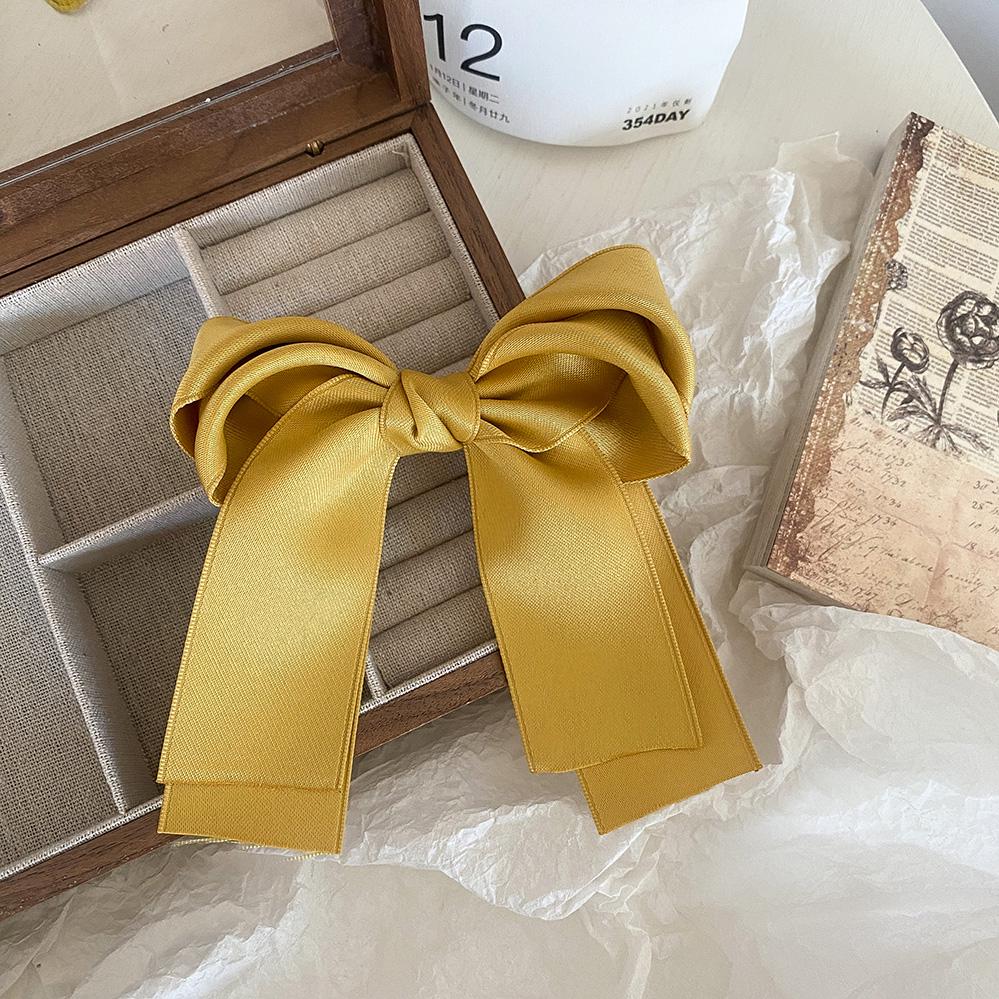 Princess Bow Hair Clip - Elegant Ribbon Hairpin for Girls