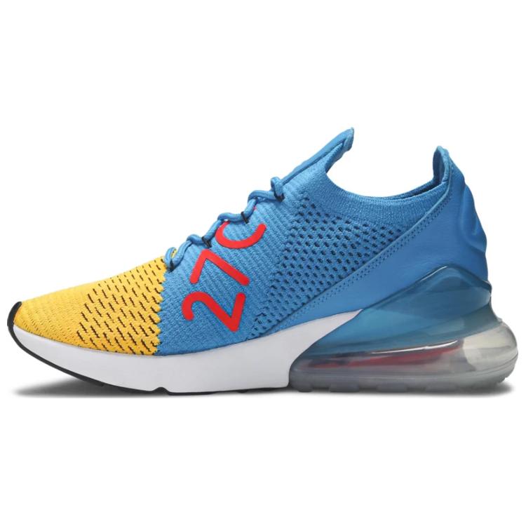 

Новые Nike Air Max 270 Flyknit Laser Orange Blue Orbit AO1023-800 41