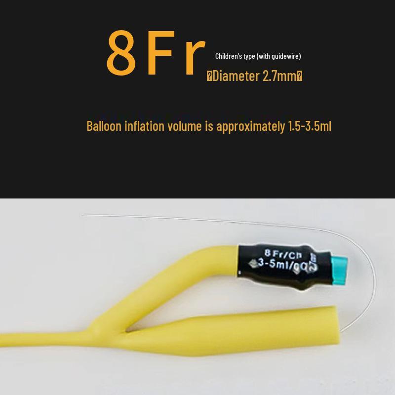 Weili Medical Double and Triple Lumen Latex Catheter - Sterile Drainage Tube for All Ages & Genders
