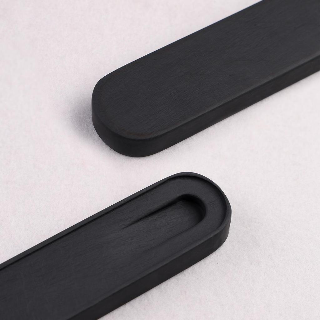 Natural Inkstone Calligraphy Paperweight & Pen Rest - Multi-functional for Brushes and Inks