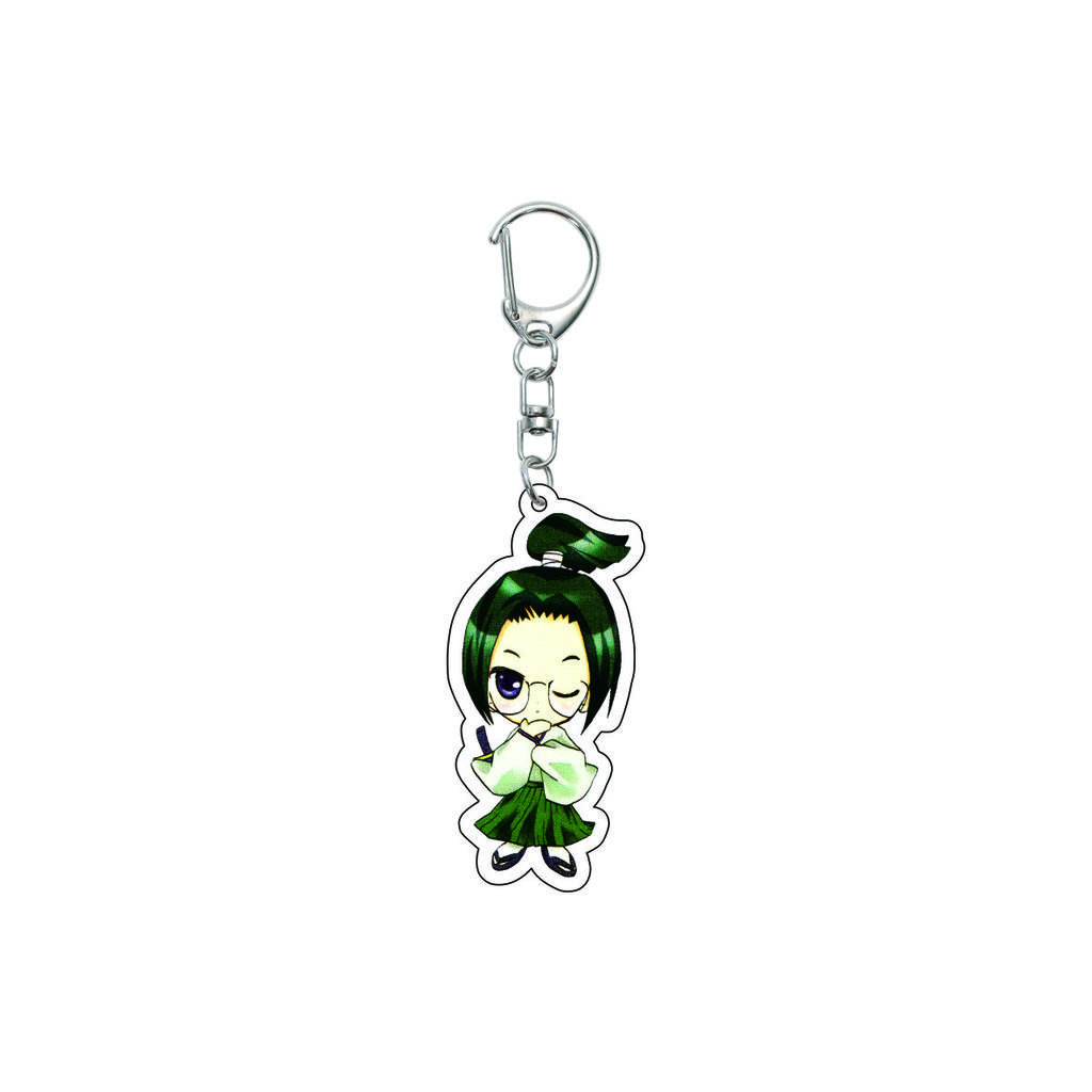 55MM Anime Shugo Chara Keychain Yume Hinomori Kuroya Kaito Haruto Yashiro Key Chain Acrylic Model Plate Christmas Gifts