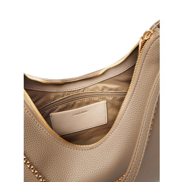 Calvin Klein Emblem Hw Pebble Shoulder Bag