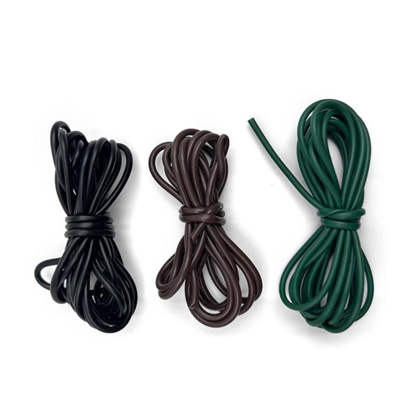 Karpfenfischen Hülse Anti-Verhedderungs-Schläuche Bissfest Karpfenfischen Gummirohr Outdoor Angelzubehör Werkzeuge