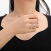  Fashion Sigil of Lilith Ring for Woman Stainless Steel Demon Seal Geometric Ring Solomon Magic Protection Amulet Jewelry