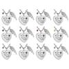 Elegant Heart Wing Necklace Sturdy Stainless Steel for Ashes Hair or Perfumes Tributes To Memories Daily Casual Use