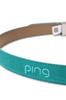 Ping Apparel Women's Ultra Suede Belt with 3D Embroidery, Golf, 622-4282890, Blue, FR
