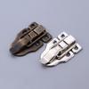 4Pcs Vintage Jewelry Wood Box Hasps Drawer Latches Decorative Suitcases Hasp Latch Buckle Clasp Furniture Hardware