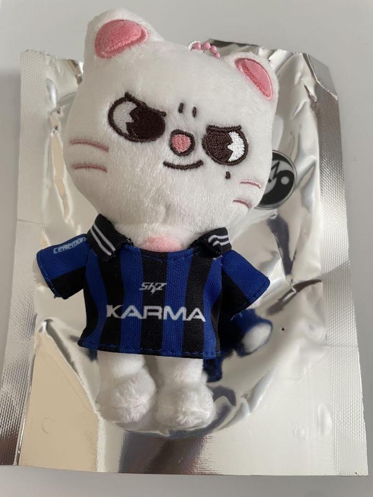 [USED] Stray Kids KARMA Skzoo Genielet Hyunjin Plush Toy Trading Card