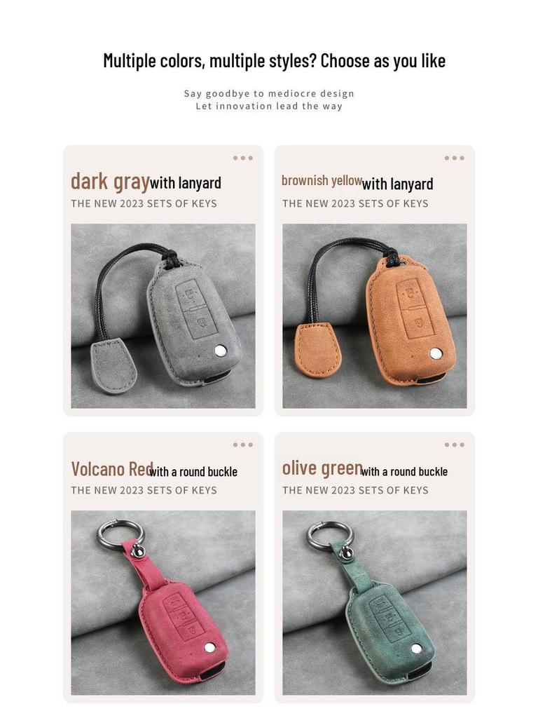 Nissan-Schlüsselhüllen: Passt für Qashqai 2019, Sylphy, Bluebird, Kicks, X-Trail, Tiida - Inklusive Karosserieabdeckungen & Schnallen