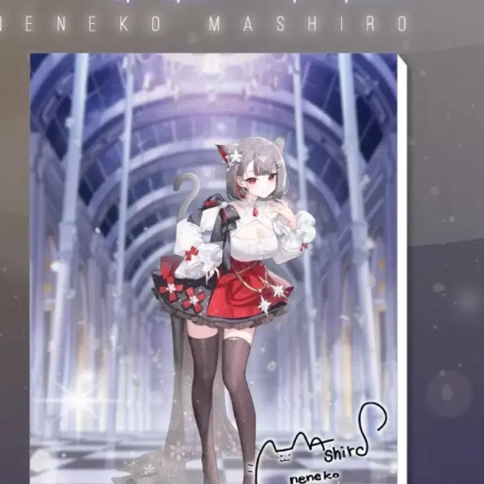 Neneko Mashiro 3rd Anniversary Canvas Board