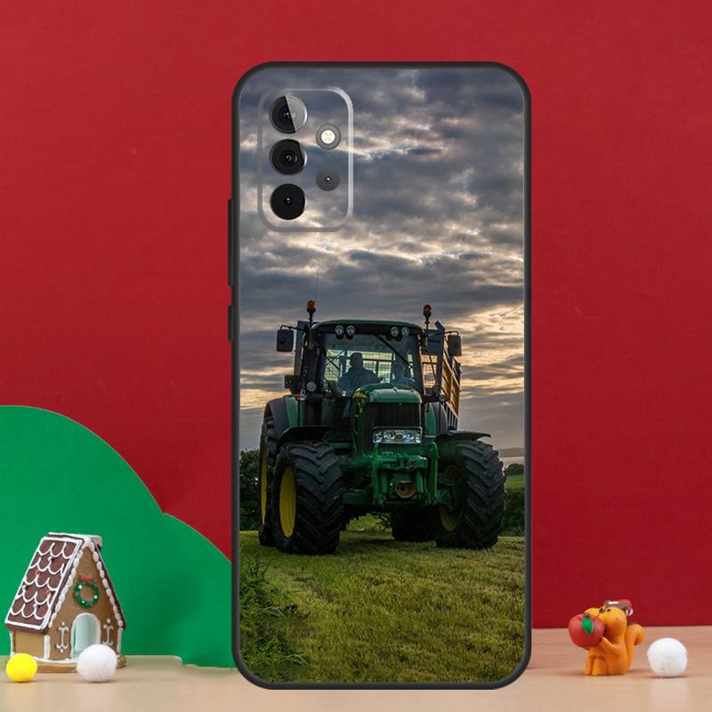 Farm Tractor Case For Samsung Galaxy A54 A06 A16 A26 A36 A56 A53 A32 A52 A33 A13 A55 A35 A15 A14 A34 A17