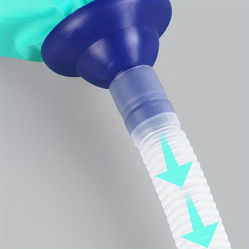 Nicht demontierbare Klimaanlagen-Wasserabdeckung zum Aufhängen, Reinigungsset mit Ablaufschlauch, angeschlossen an Abwasser und Abfallmaterialien