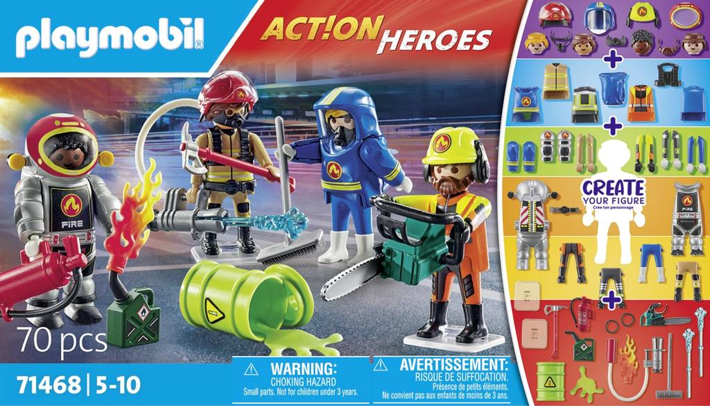 Playmobil My Figures: Fire Brigade