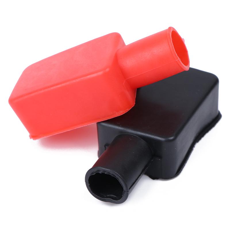 1Pair Car Battery Terminal Insulation Clamp Clips Battery Pole Protector Covers