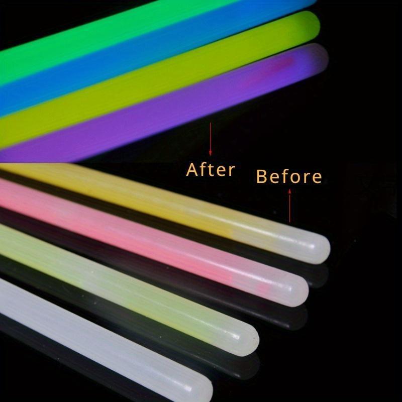 100pcs Party Glow Sticks, Glow Bracelets, DIY Glow-in-the-dark Event Supplies