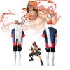 Premium Pirate King Cosplay Outfit For Ace Includes Stylish Hat For Anime Fans