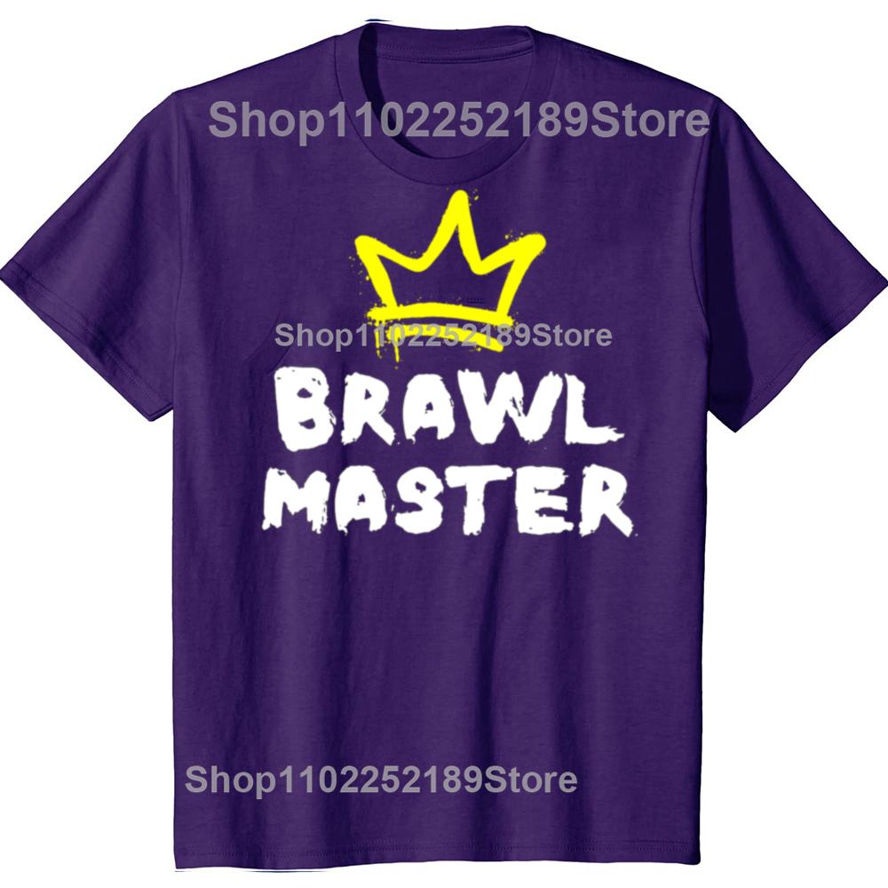 

Funny Brawl Master Gamer Gaming Brawler T-shirts Men Women s Fashion Casual Tshirt 100% Cotton Loose Oversized T Shirt 4XL