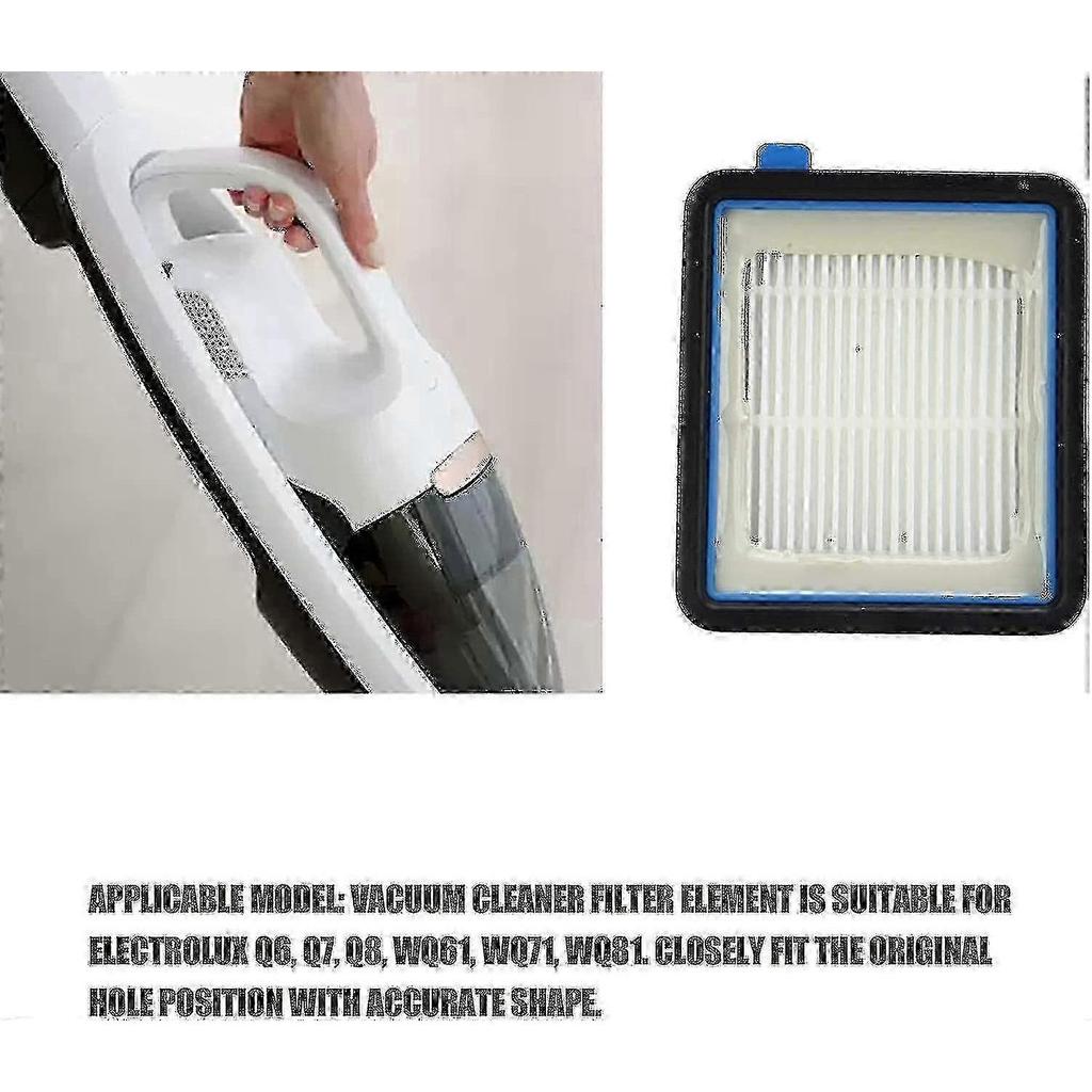 2Set Electrolux Q6 Q7 Q8 WQ61 WQ71 WQ81 Vacuum Cleaner Filter Replacement