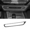 For BMW Z4 G29 2019-2022 CD Switch Panel Trim Central Console Real Carbon Fiber