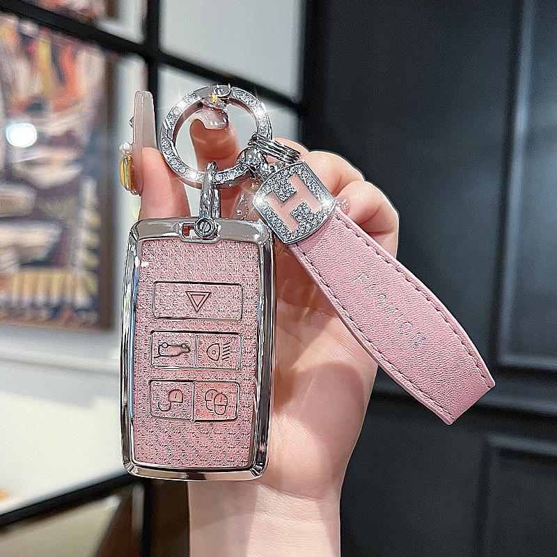 Wysokiej klasy etui na klucze z klamrą do modeli Range Rover Sports z lat 2013-2025