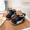 Winter 2025 Children's Cotton Shoes: Boys' Toddler Outdoor Sports German Training Shoes, Non-Slip, Trendy Second Cotton Shoes for Girls.