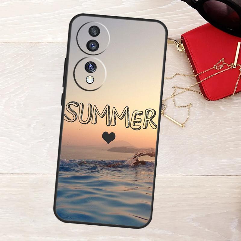 Love Summer Case For Honor 200 400 Pro 50 70 90 X9a X9b X9c X9d X8a X8b X8c Magic 7 Lite 5 6 8 Pro Cover