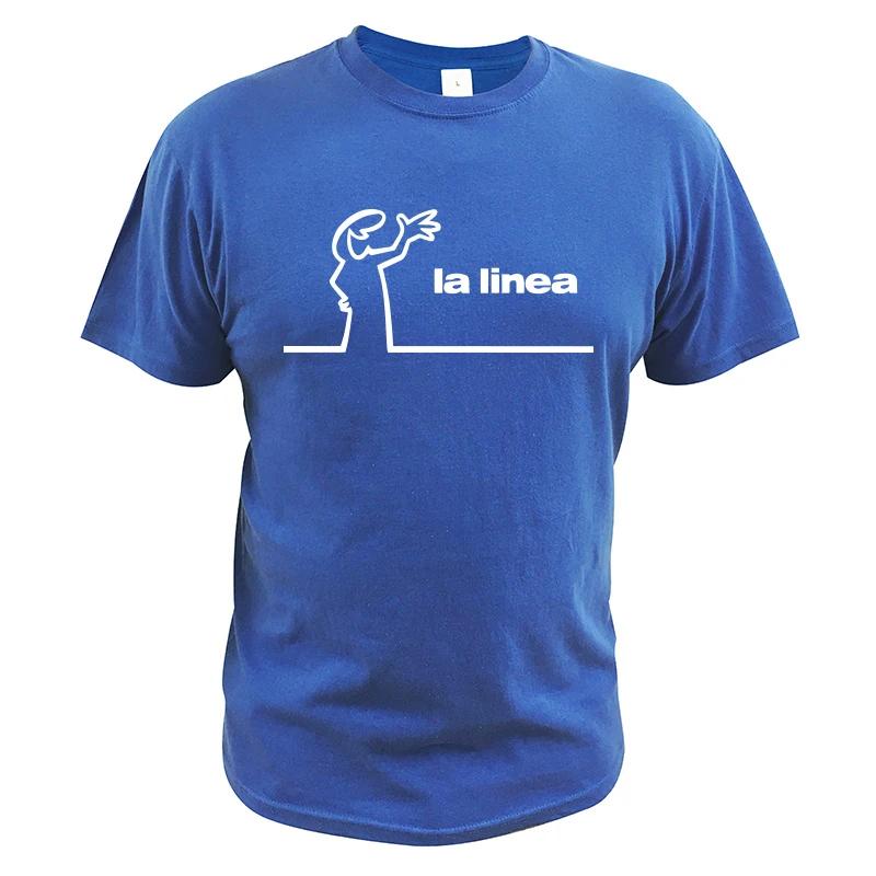 La Linea TV-Serie Print T-Shirt für Männer Mode O-Ausschnitt Unisex Tops Sommer Harajuku Übergroße Kurzarm T-Shirts Streetwear