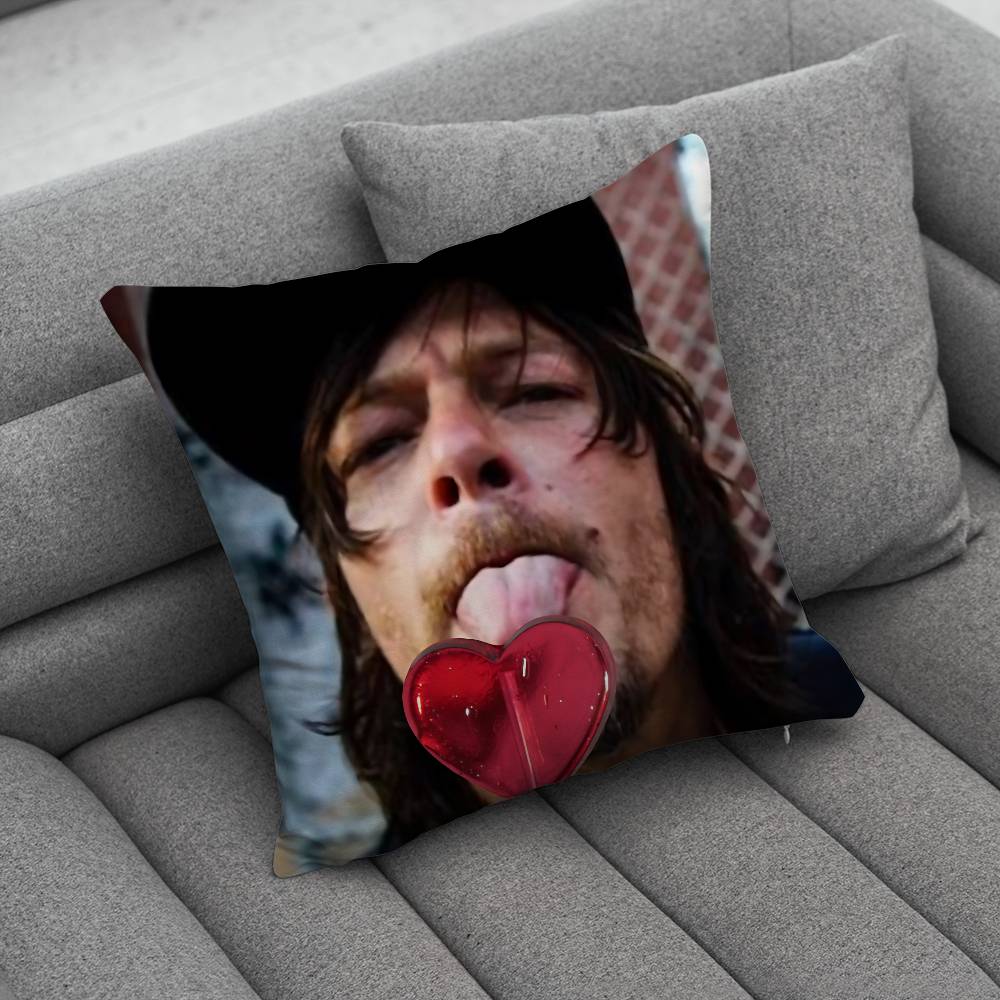 

DDaryl Dixon Print Pattern Sofa Cushion Cover Pillowcase Home Party Car Bedding 30x30cm