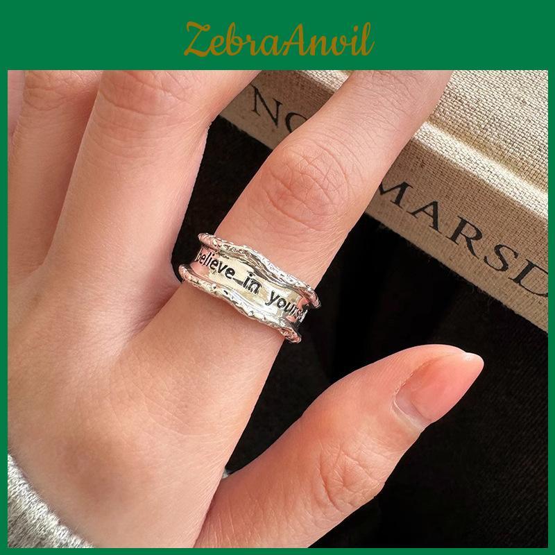 Trendy Geometric Adjustable Copper Ring For Women Chic Fashionable Accessory 2024