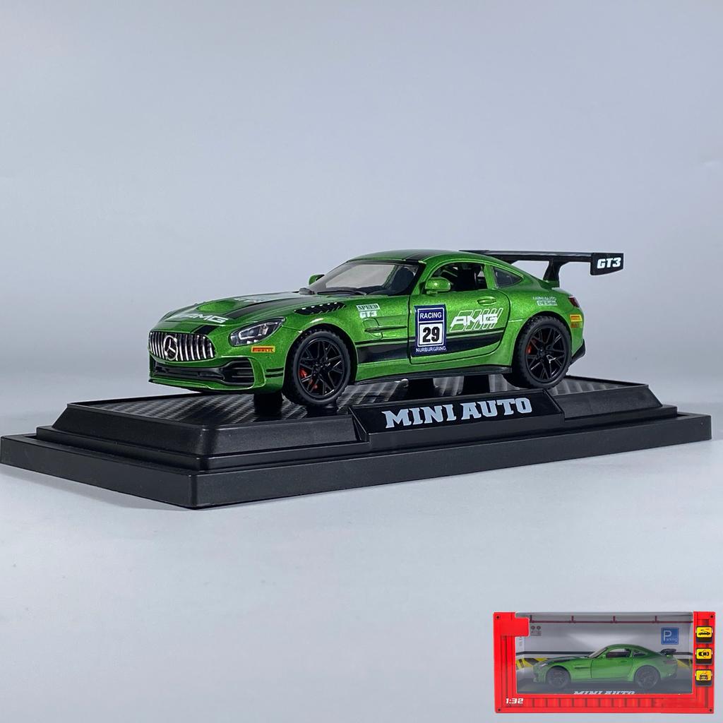 1:32 Benz AMG GT Super Sportovní Auto Slitina Tlakově Odlitý Model Auta Se Zvukem Světlem Zatáhni Zpět Dětské Hračkové Auto Dekorace Hobby Sběratelský