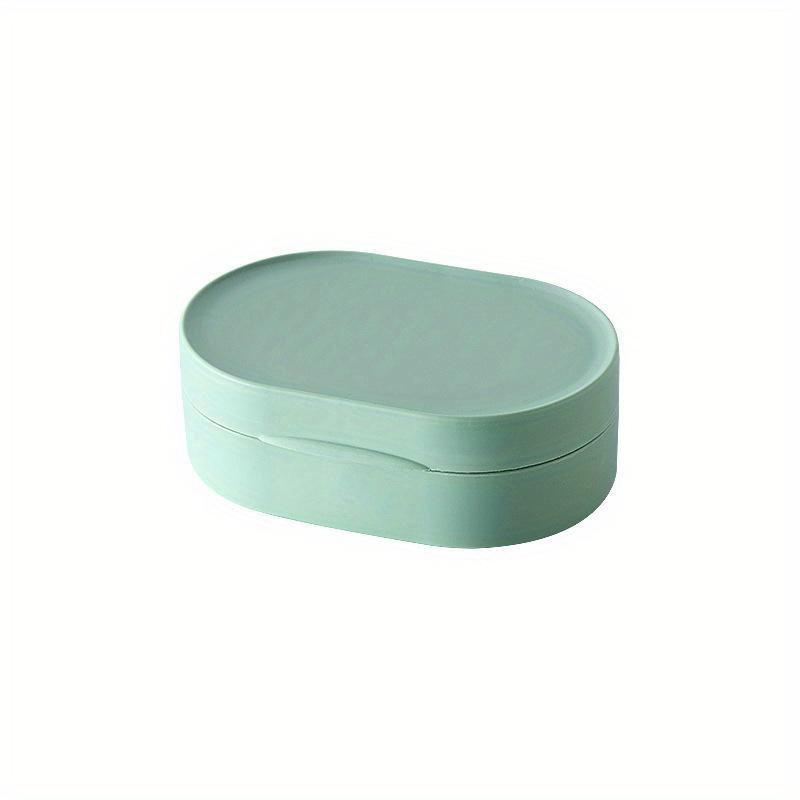 Travel Soap Box Portable Soap Dishes Tray with Lid Waterproof Sealed Soap Container for Bathroom Shower Bathroom Gadgets