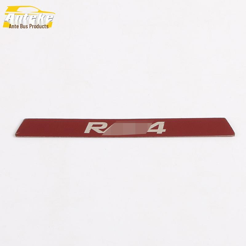 2020 RAV4 Rear Bumper Stainless Steel Protector and Decorative Tailgate Sticker