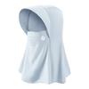 Women's UV Protection Balaclava Hat Summer Ice Silk Full Face Helmet