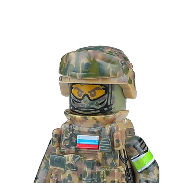 Nietoksyczne Żołnierz Wojskowy Rosja Sso Siły Specjalne Klocki Miasto Policja Figurki Wojskowe Komandos Uniform Bojowy Broń Klocki Zabawki