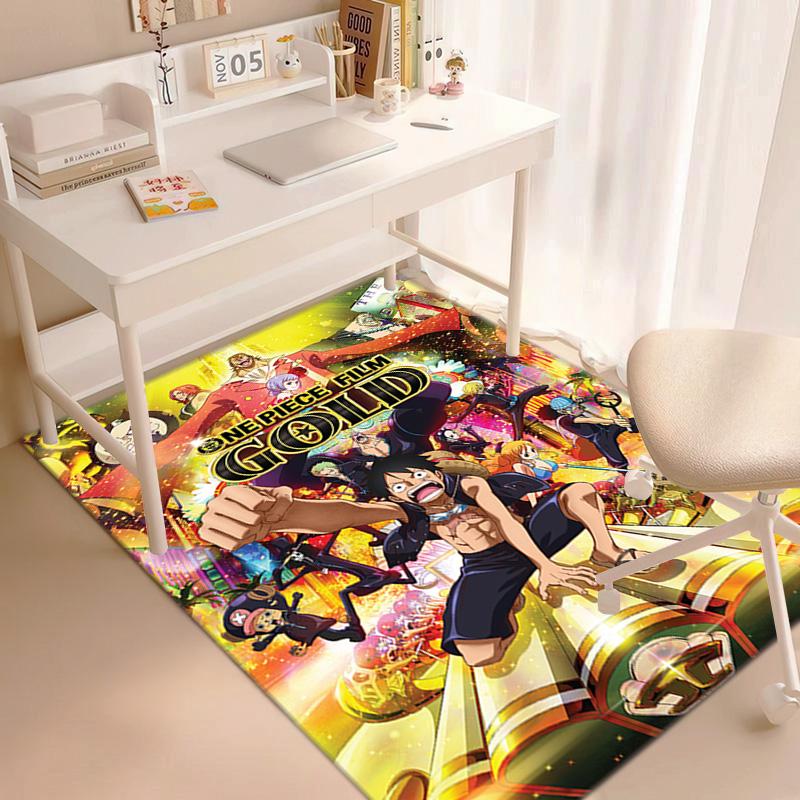 Starring the Japanese Cartoon ONE PIECE Monkey D. Luffy Carpet Is Suitable for Living Room and Bedroom Doormats Office Balcony Decorative Carpet V20