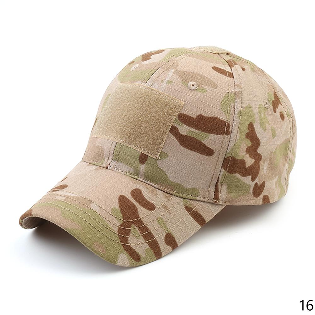 Latest Caps Camo Unisex Baseball Hat Trucker Gorras Tactical Cap Camouflage Snapback Hats 18 Colors Outdoor Uses Hike for Men and Women Hot