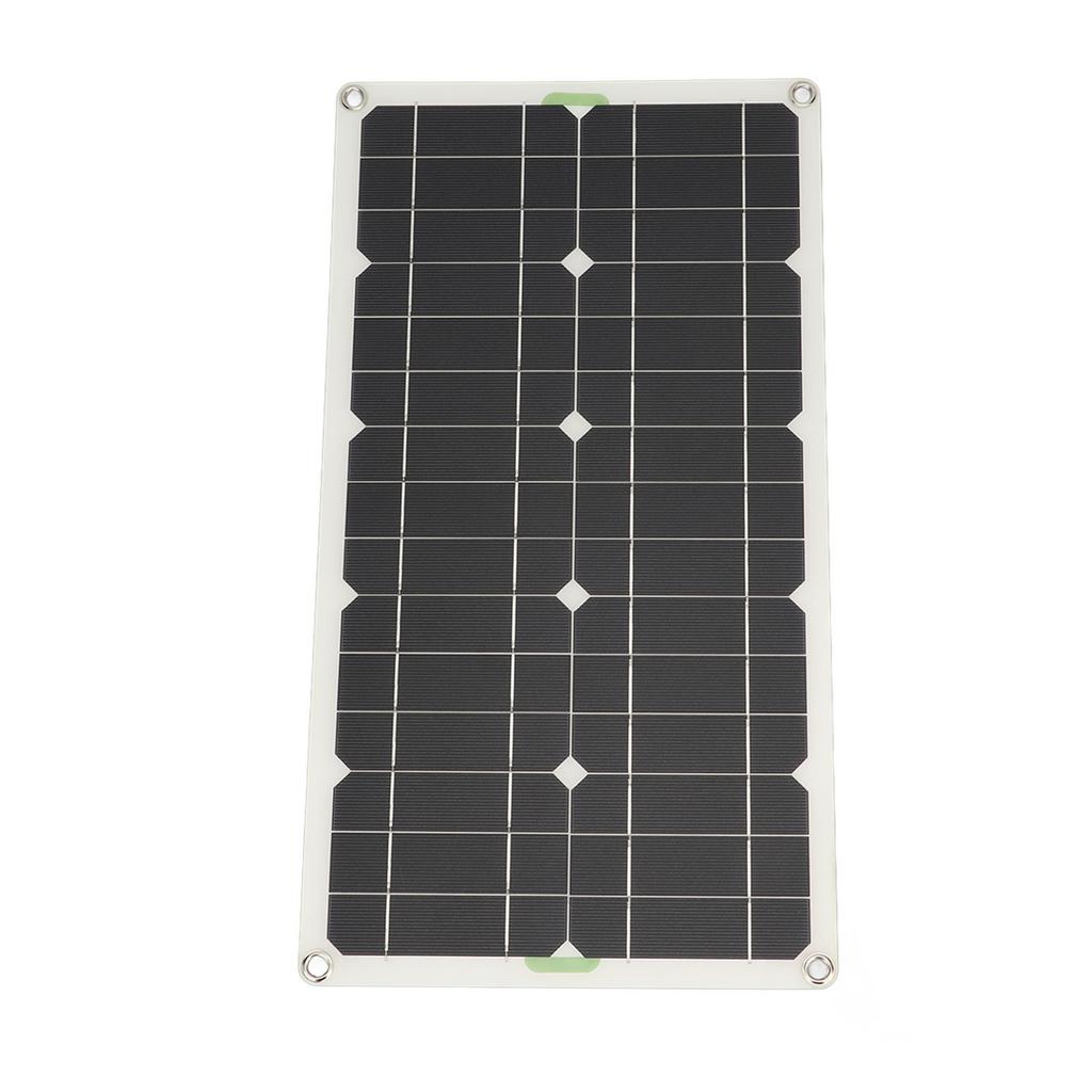100w Solar Panel Portable Flexible Monocrystalline Silicon Solar Charger Kit for Car Boat Marine Camping