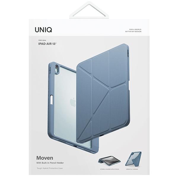 Uniq Etui Moven Ipad Air 13 (2024/2025) Niebieski/Stone Blue