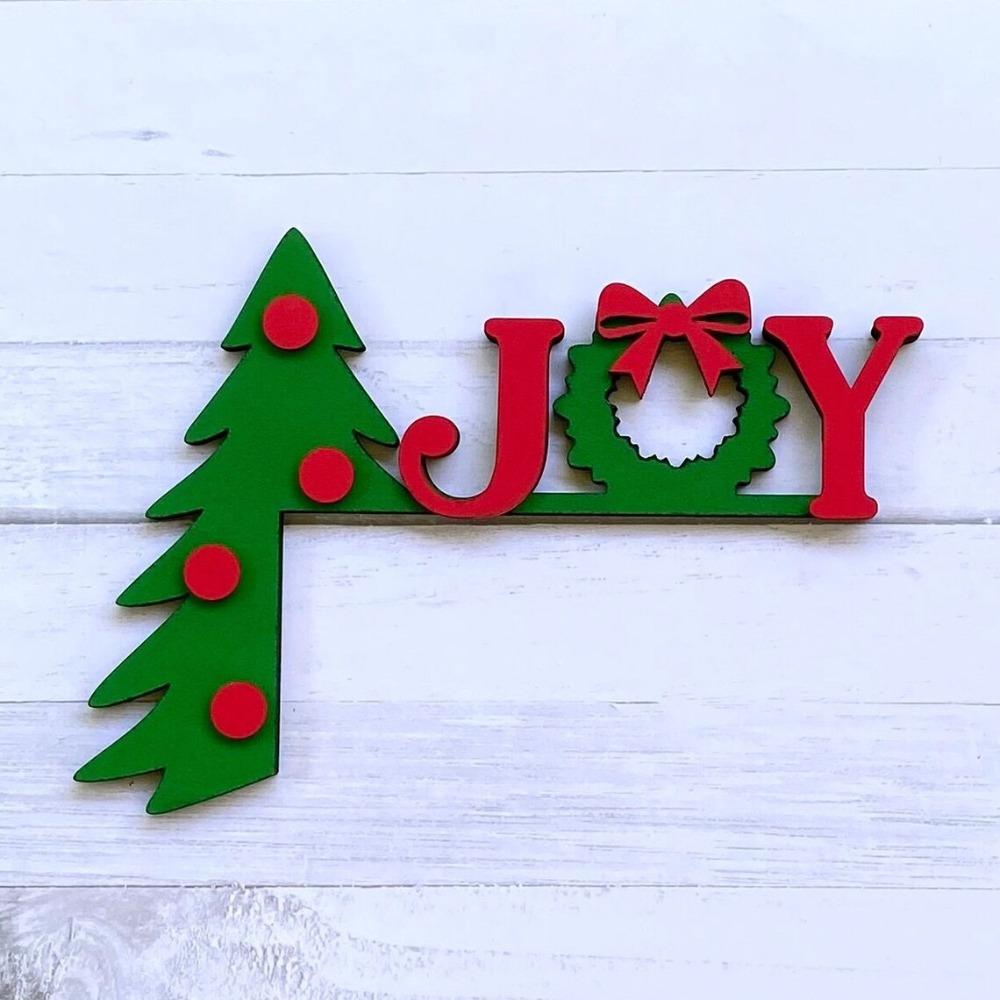 New Santa Door Corner Decor Christmas Cartoon Door Frame Decor Card Frame Sign Snowman Reindeer Xmas Charm Creative