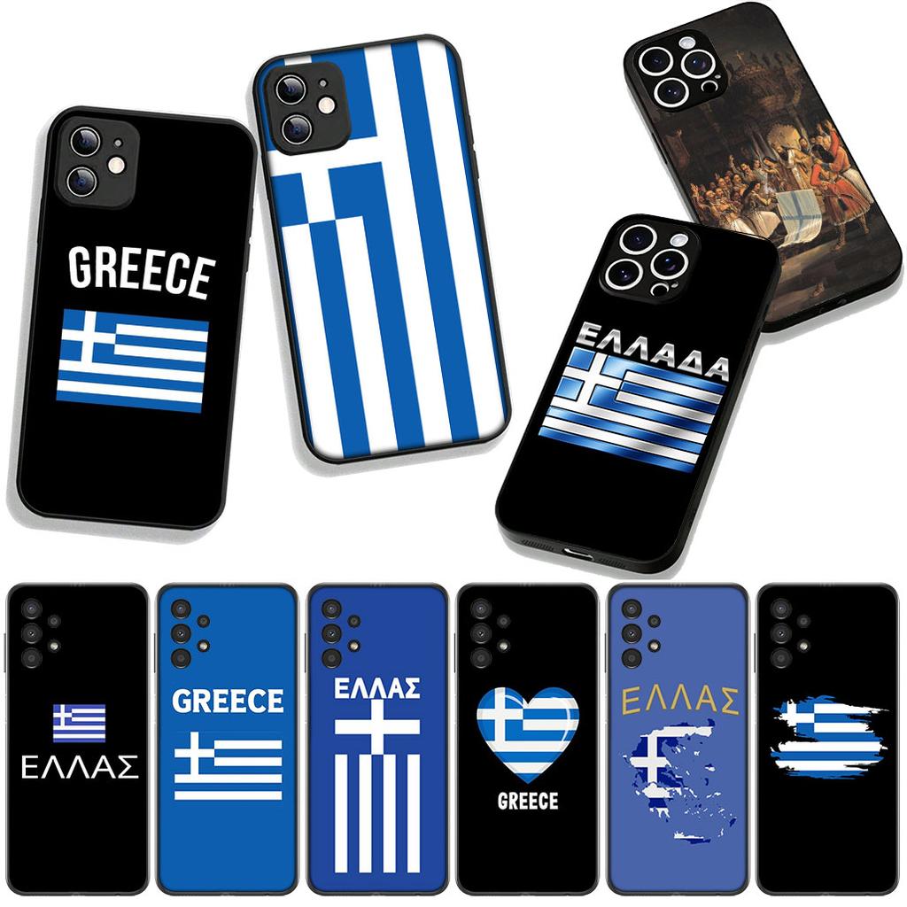 The Hellenic Republic Greece Greek Flag Phone Case for Xiaomi Redmi 15 A5 9A 9T 10A 10C 9C NFC 15C Note 11 9 10 Pro Plus 8T