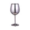 Stainless Steel Goblet Champagne Cup Wine Glass Cocktail Flutes Cup Wine Glass Restaurant Bar Beer Whiskey Drinkware