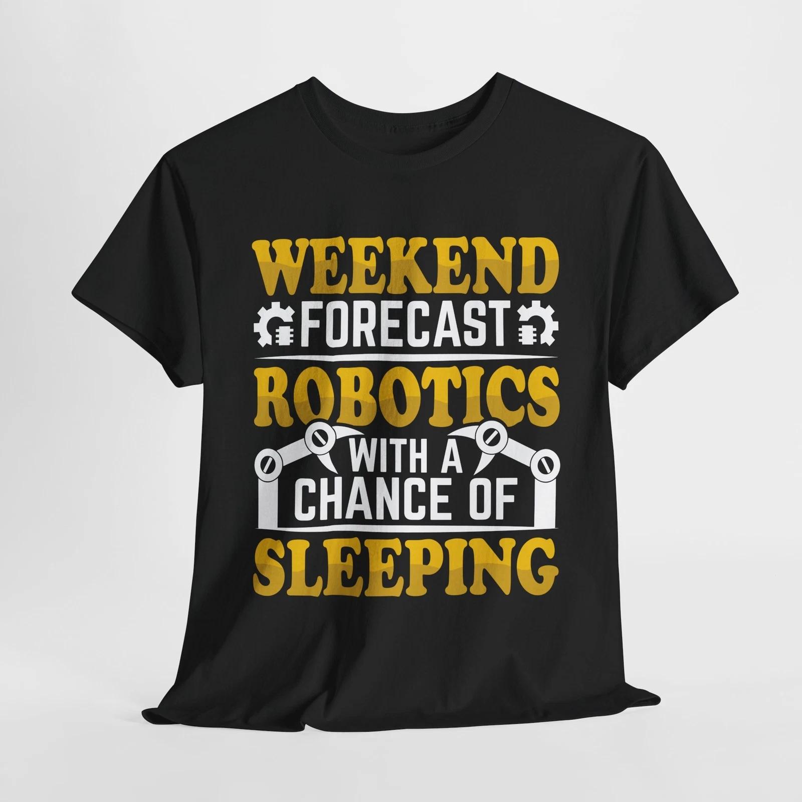 Funny Robot T-Shirt | Cute AI Sci-Fi Machine Tee | Futuristic Cyber Geek Gift S