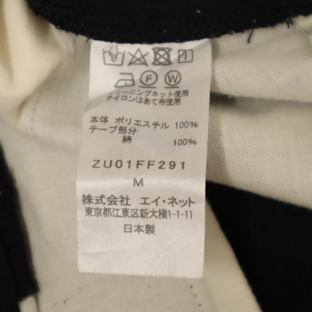 ZUCCa made in Japan Slacks pants M Navy system Side line Women Used