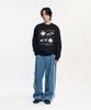 SLOW RECORD HOUSE Side Track Denim Pants_Medium Blue