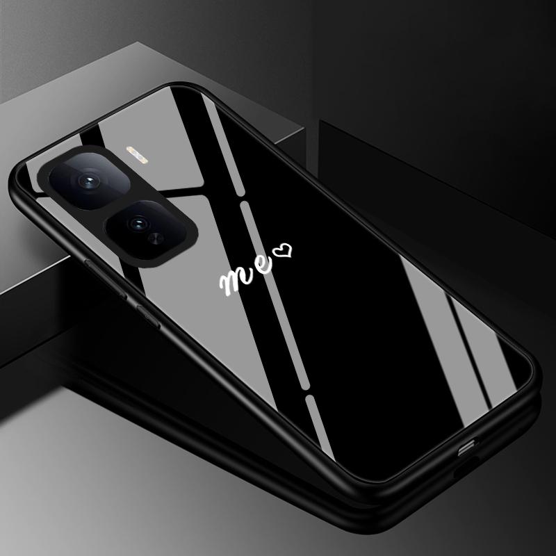 Tempered Glass Phone Case For vivo iQOO Neo 10 Pro Luxury Hard Back Bumper Cover for Vivo iQOO Neo 10  Capa Neo10 / Neo 10Pro