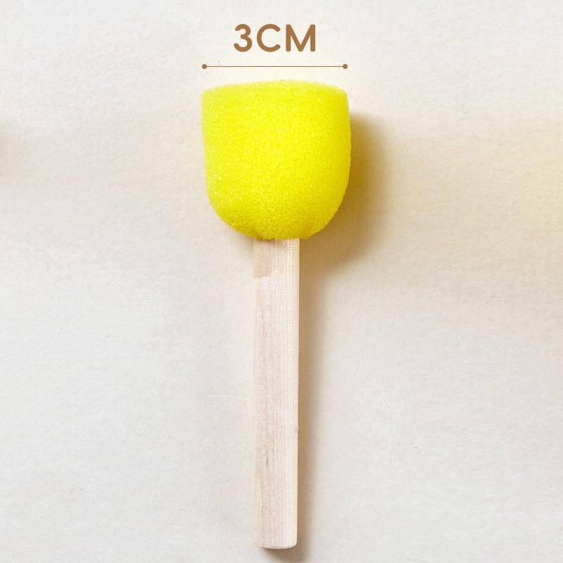 Kid's Sponge Stamp Ink Pad and Roller Set for Painting and Drawing