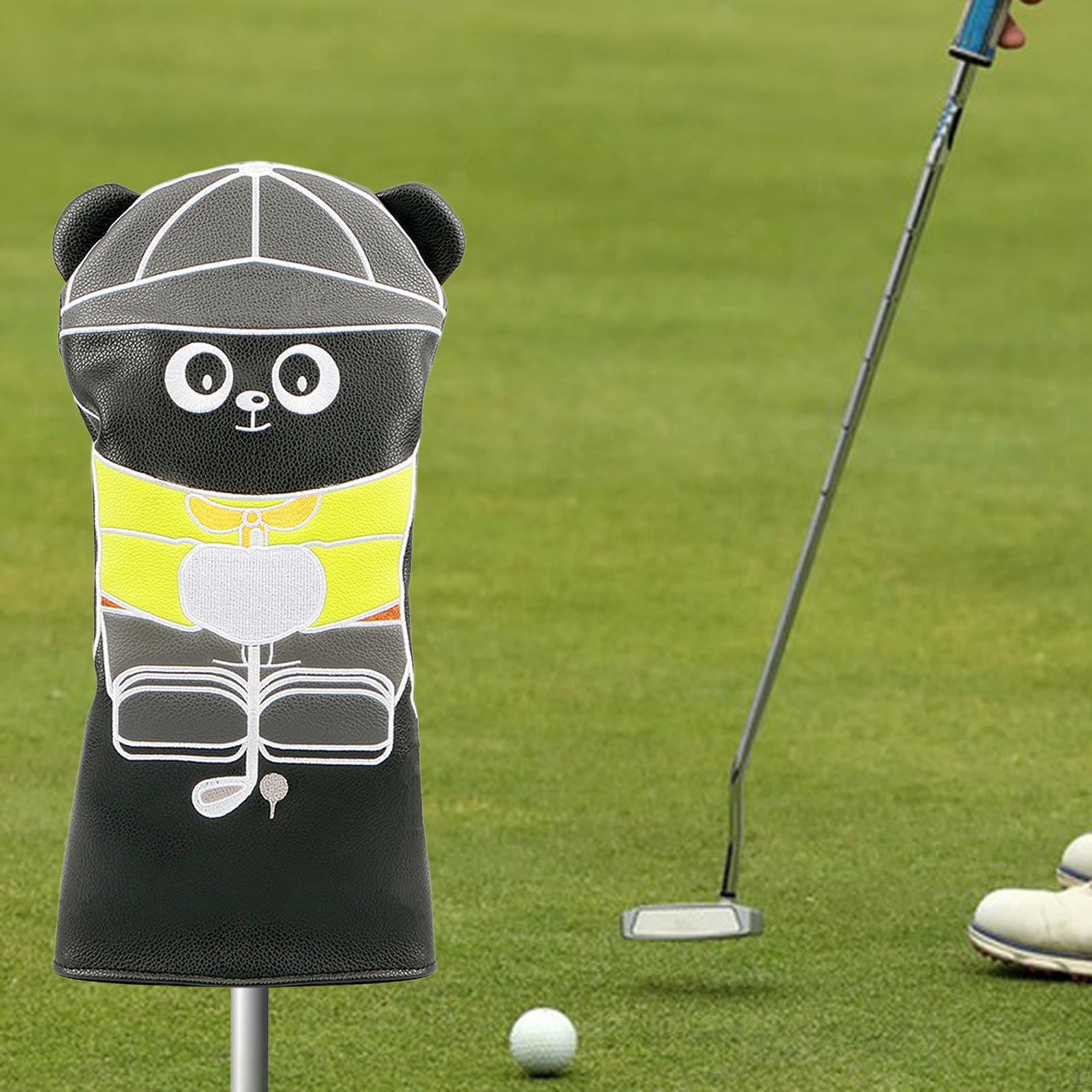 

Deluxe Golf Club Head Cover for Superior Course Protection 1 black