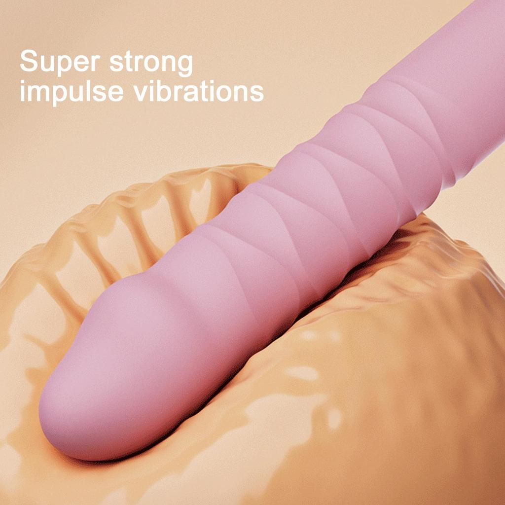 Heizbarer Vibrator Sexspielzeug Weibliche Vagina Klitoris Nippel G-Punkt Stimulator Teleskopdildo Frauen Masturbation Massagegerät für 18+
