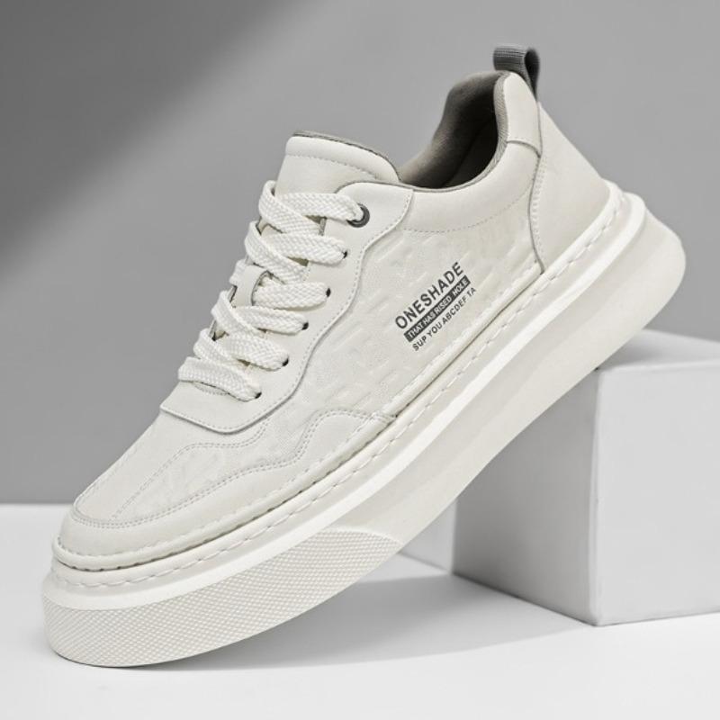 Fashion Fashion Leather Casual Sneakers for Men Designer Soft-soled Men's Board Shoes Spring Autumn Outdoor Sports Zapatos De Hombre
