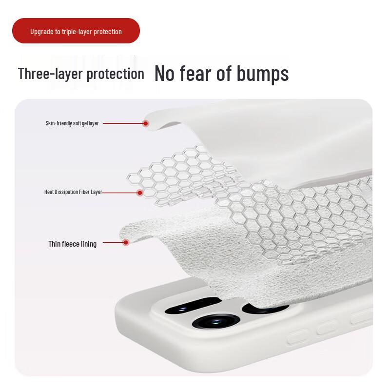 Prémiový tekutý silikonový obal na telefon pro OPPO Find X9/X9 Pro